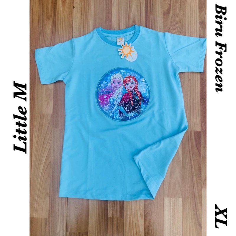 Kaos Anak Little M size XL motif Lucu