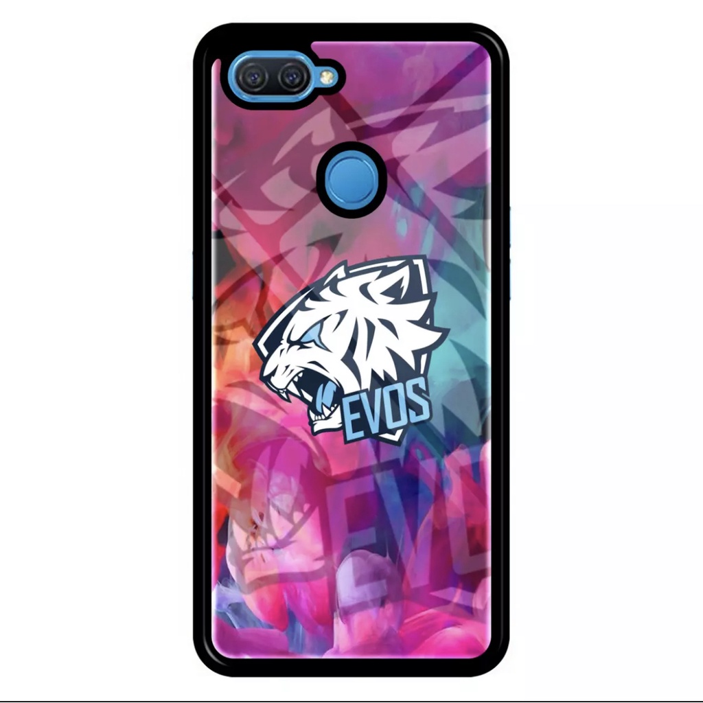 ACASTO Case Oppo A3s/ A5s/ A7/ A12/ A11k motif gamer logo team art Evos Esport theme fashion pria & 