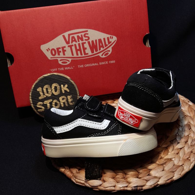 sepatu sneaker Vans anak / sepatu anak bayi / OG size16-35 usia 7bln-7 th unisek / jaminan real pict