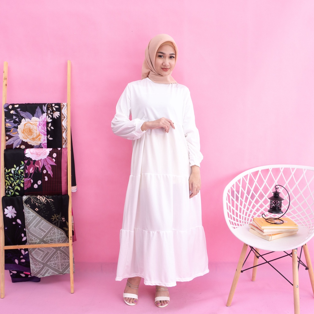 IL - Gamis Wanita Devi | Maxy Wanita Lengan Panjang Fashion Muslim