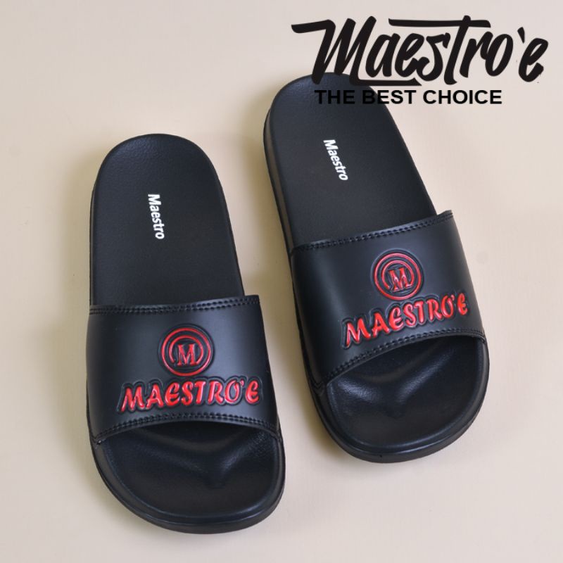 New arrivall!!!! sandal slop pria maestro'e original.