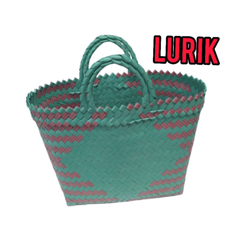 COD Tas Anyaman Plastik LURIK TANGGUNG/ Tas Plastik LURIK/ Tas LURIK TANGGUNG/Anyaman Tas Plastik Ta