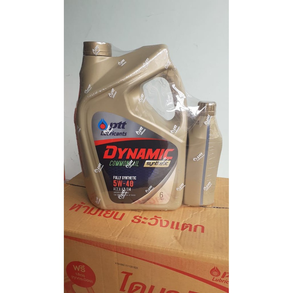 7L (6+1) Oli Diesel Commonrail Synthetic PTT 5W40 ACEA A3/B4