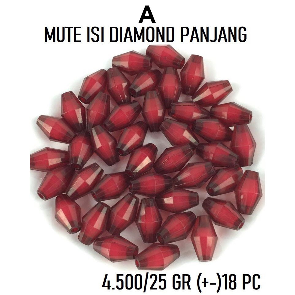 Mote Isi Macam Macam Model Harga/25g