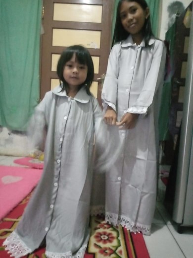 Baju Gamis Nibras Sarimbit Couple Kapelan Seragam Lebaran