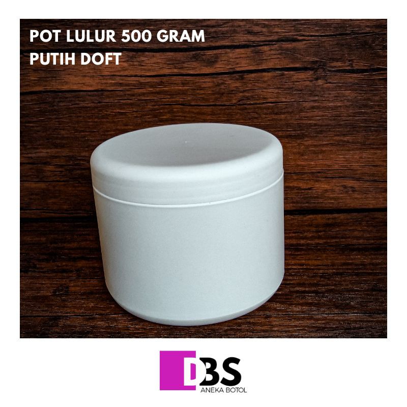 POT LULUR 500GRAM PUTIH DOFT