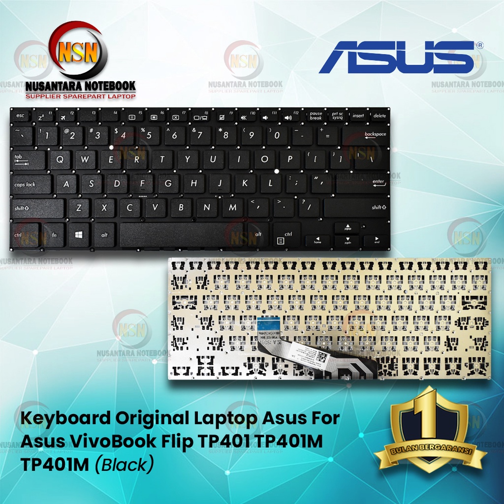 Original Keyboard Laptop Asus For Asus VivoBook Flip TP401 TP401M