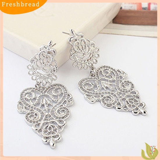 [Fresh] Anting Panjang Model Vintage Bohemia Hollow untuk Wanita