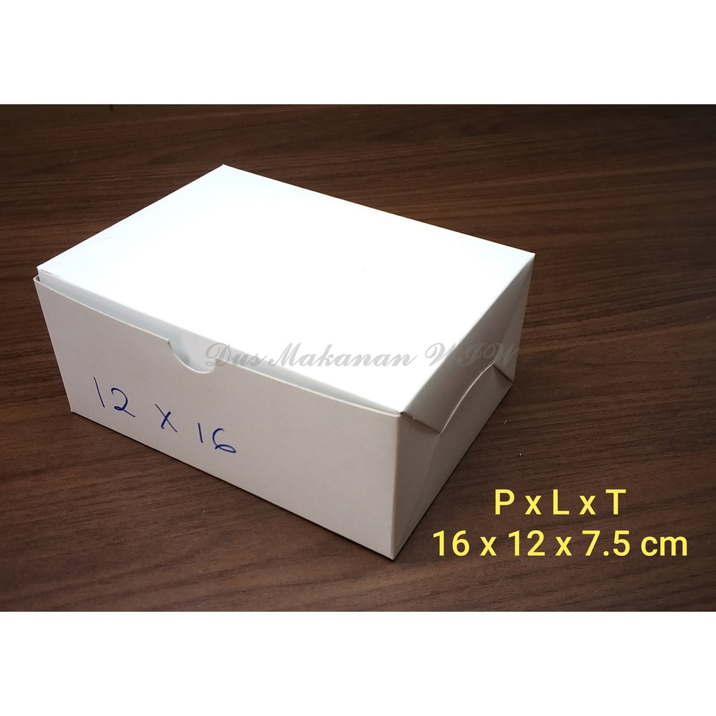 

DUS KUE / DUS SNACK / DUS NASI / DUS MAKANAN 12-16 SAMBUNG POLOS