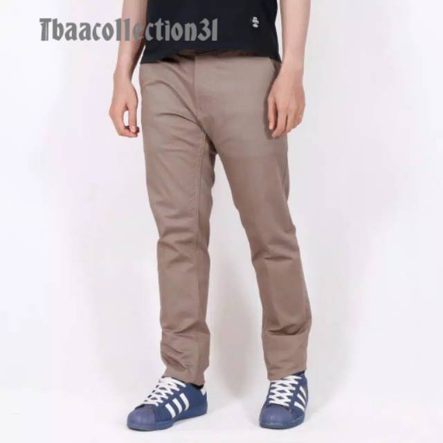 TERMURAH CELANA PANJANG CHINO PRIA QUALITY PREMIUM ORIGINAL BRAND WARNA MOCCA