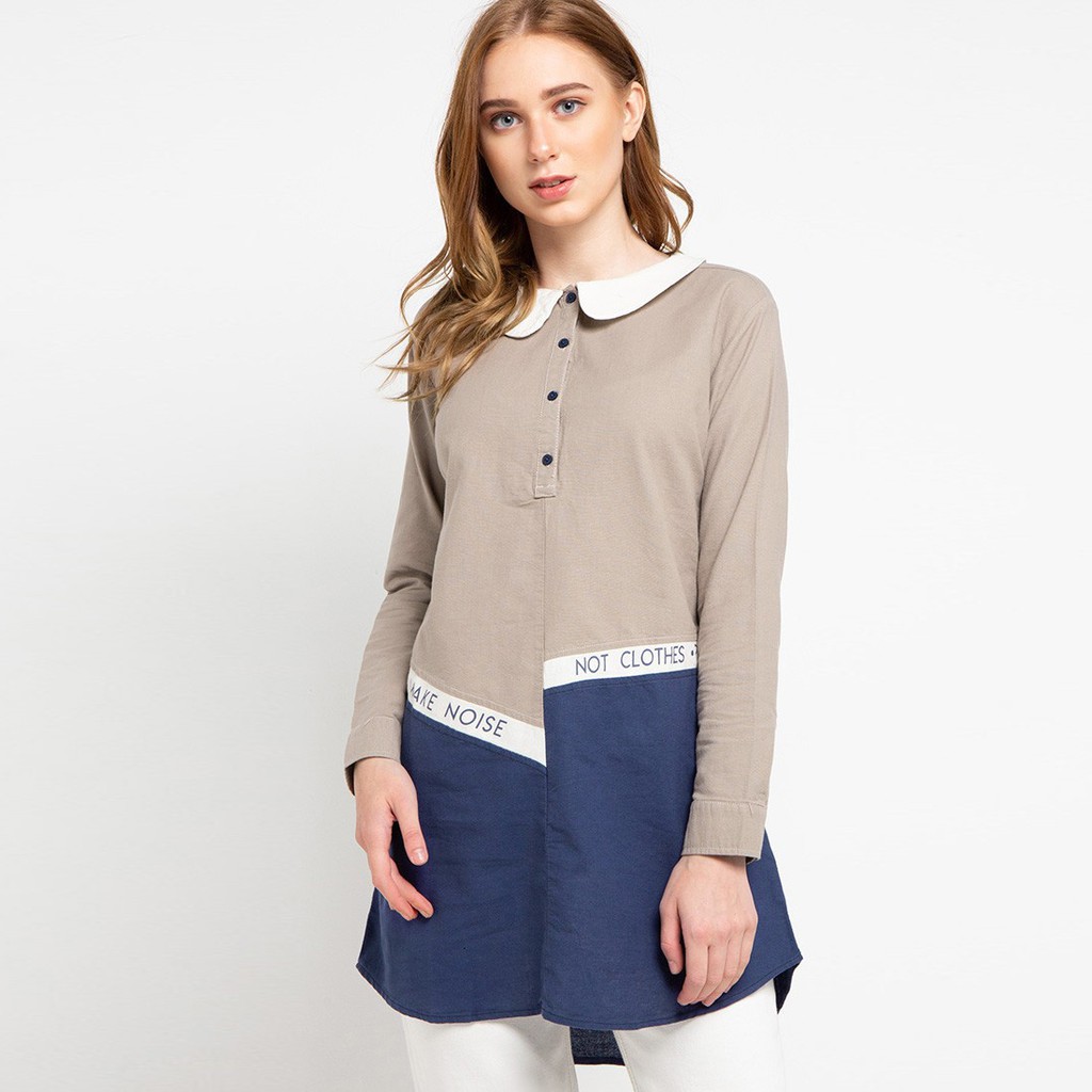 KEMEJA WANITA Line square RA JEANS