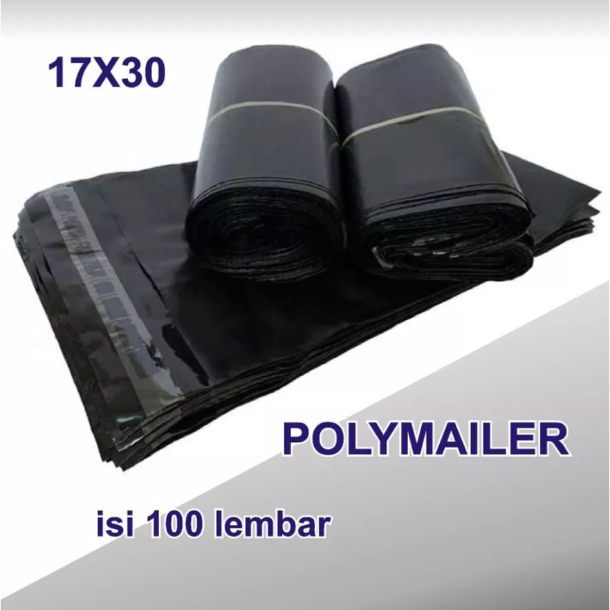 Plastik Packing Baju/Kantong Plastik Online Shop Ukuran 17 x 30/Plastik Polymailer
