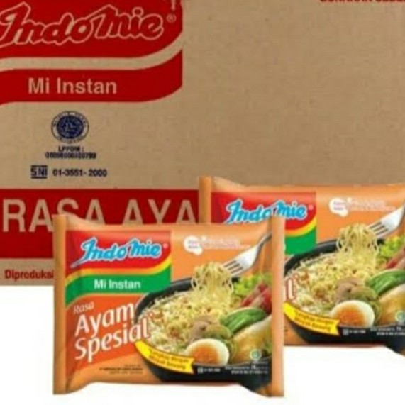 

Indomie ayam spesial