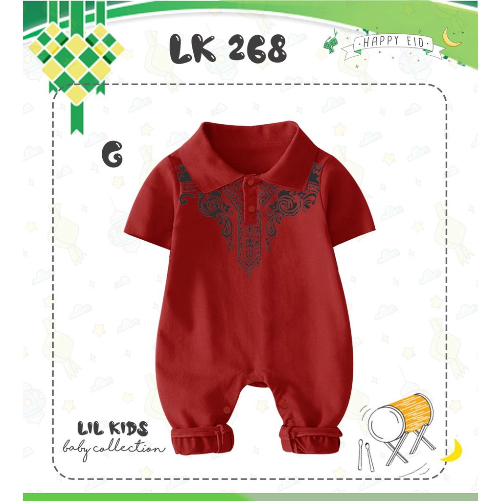 Lil Kids Romper Koko Bayi - Baju Kodok Koko Bayi LK-RKB