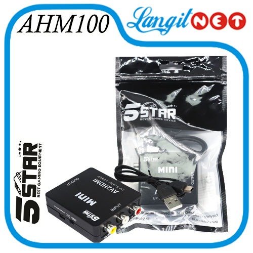 AHM100 5STAR MINI AV TO HD CONVERTER