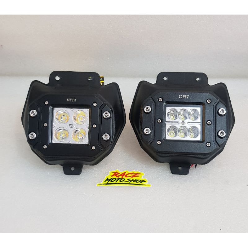 (KLX150 BF) -(DTRACKER NEW) -LAMPU REFLEKTOR KLX150 BF LED HEADLAMP LED KLX LAMPU LED KLX BF 150