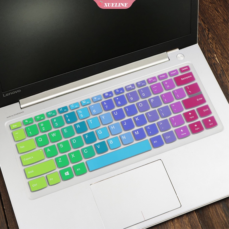 Skin Silikon Cover Pelindung Keyboard 14 &quot;Untuk Lenovo Ideapad 310 v310-14ISK 510S yoga 310S 710-14 V110 710S-14ISK Zisk