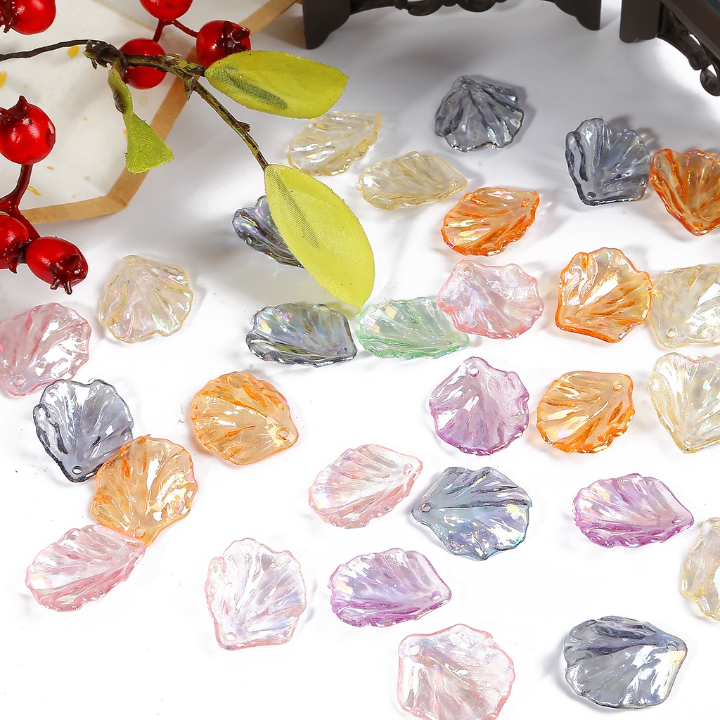 20 Pcs New Fashion ABS Mutiara Imitasi Shell Peony Kelopak untuk DIY Aksesoris Buatan Tangan Bahan Aksesoris