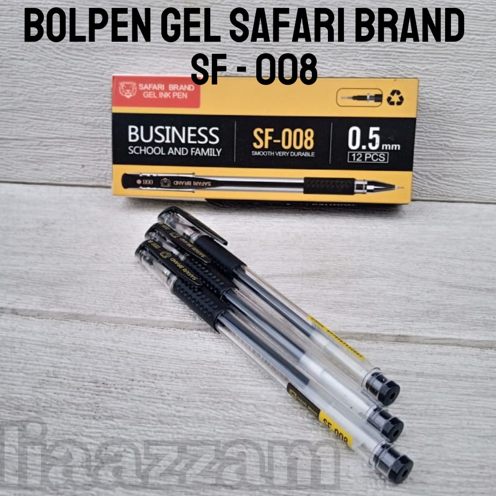 

Bolpen / Pulpen / Pen / Safari Brand Gel SF - 008