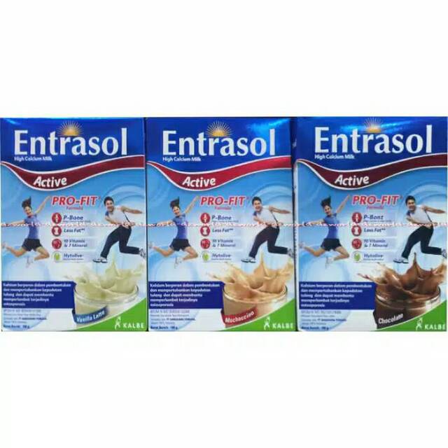 Entrasol Active 160gr-Susu Entrasol Active 160gr