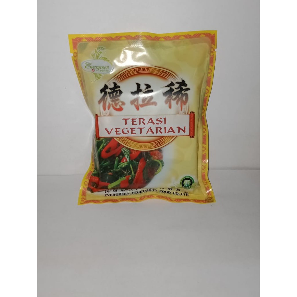 

VEGETARIAN EVERGREEN TERASI KOTAK VEGAN