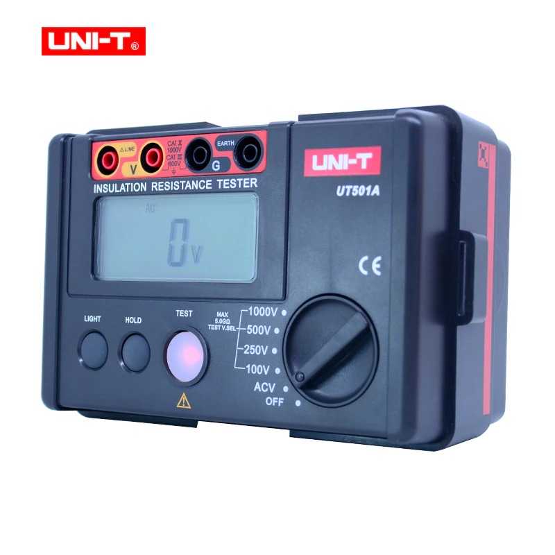 Digital Insulation Resistance Voltage Tester 2000m Ohm Digital Multimeter Akurat Detail Tes Tegangan AC/DC Voltage Berkualitas