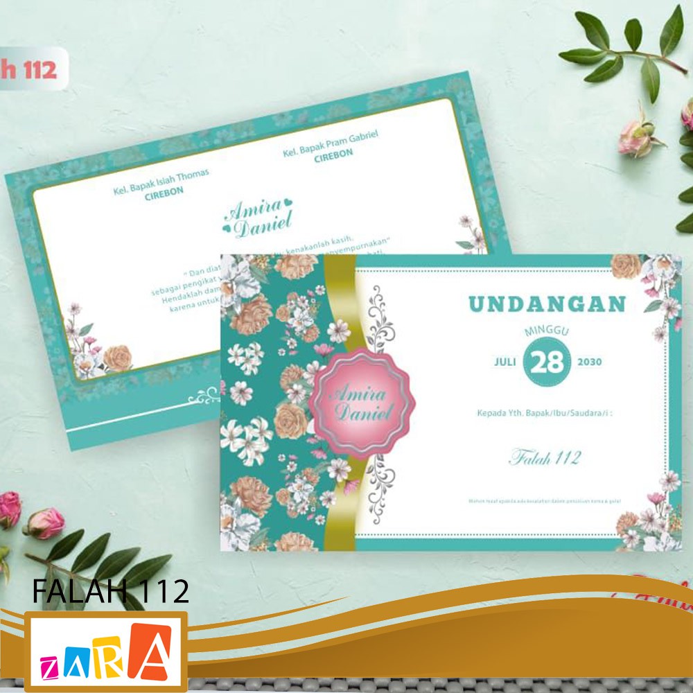 Blangko Undangan Falah 112 Harga Grosir