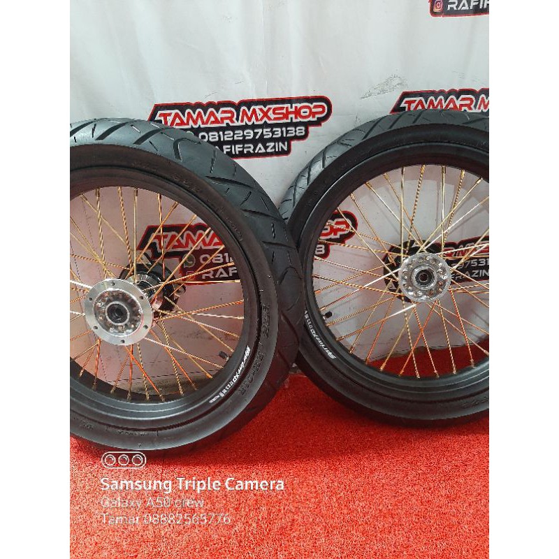 Roda supermoto KLX 150 Ban Supermoto D Tracker 150 Ban SUMO D Tracker 150