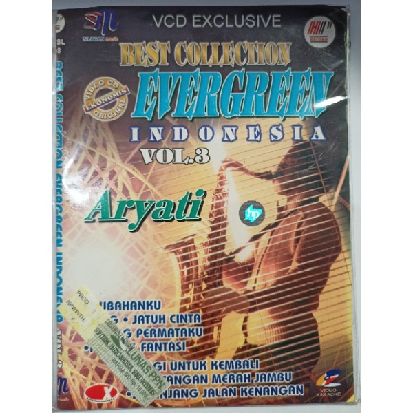 VCD original collection evergreen indonesia