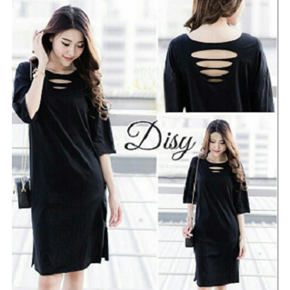 VVV Olshop Dress Disy / Dress Santai Wanita / Dress Wanita Termurah / Dress Wanita terlaris / Dress 