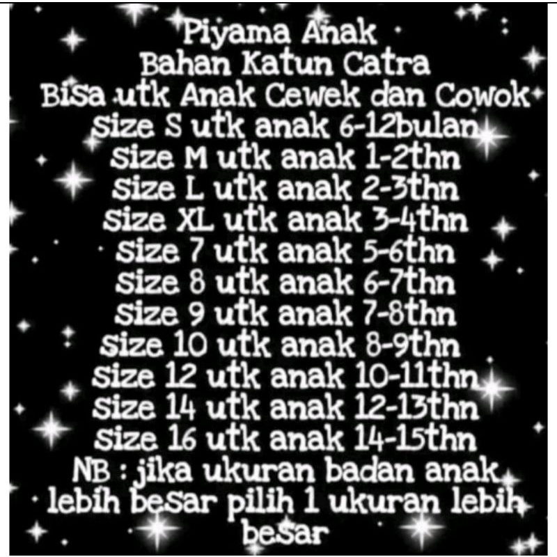Baju tidur anak motif lengan pendek piyama anak pakaian tidur anak anak stelan anak baju anak murah