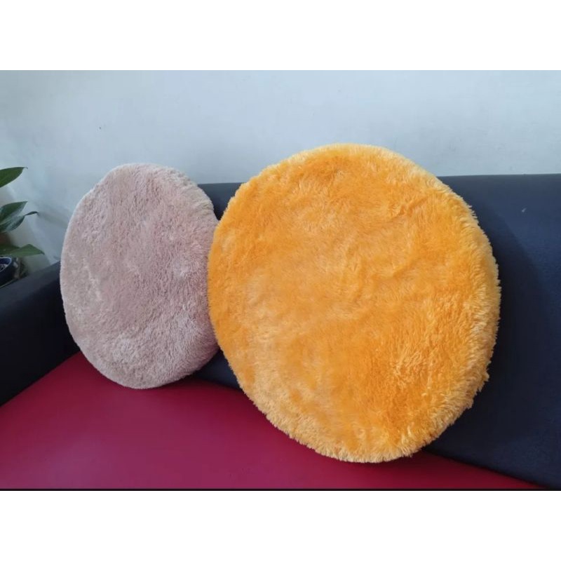 BANTAL BULAT BESAR DM 50 CM &quot; BULU RASFUR&quot; POlOS