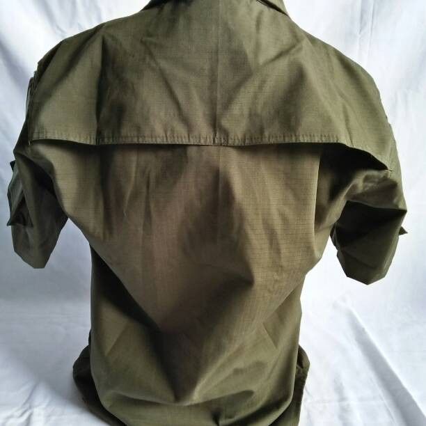 kemeja pendek/short sleeve helicon/tactical ijo army ripstop cotton