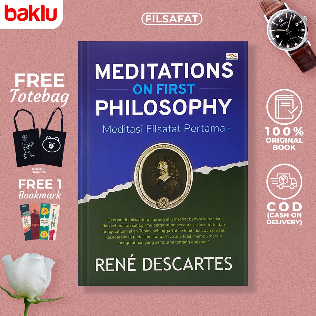 Jual Meditasi Filsafat Pertama/ MEDITATION ON FIRST PHILOSOFY ...