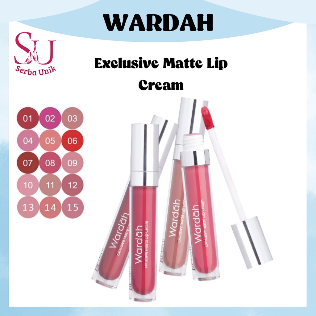 Wardah Exclusive Matte Lip Cream