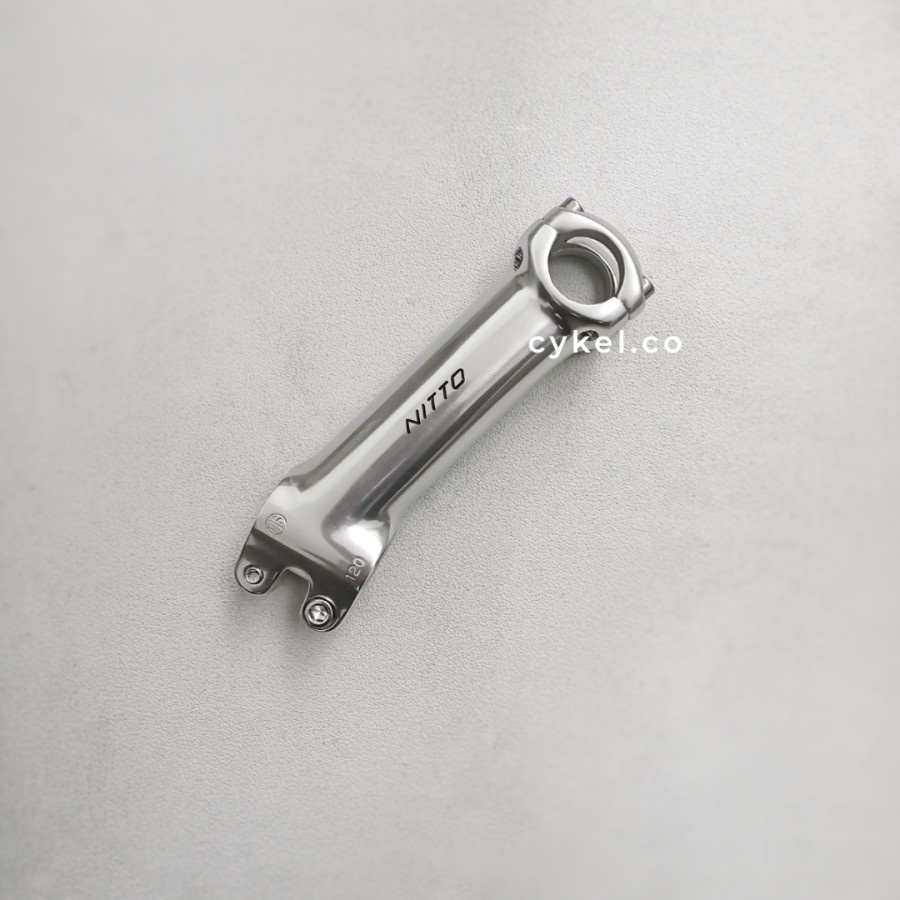 nitto nj 89 njs threadless stem silver