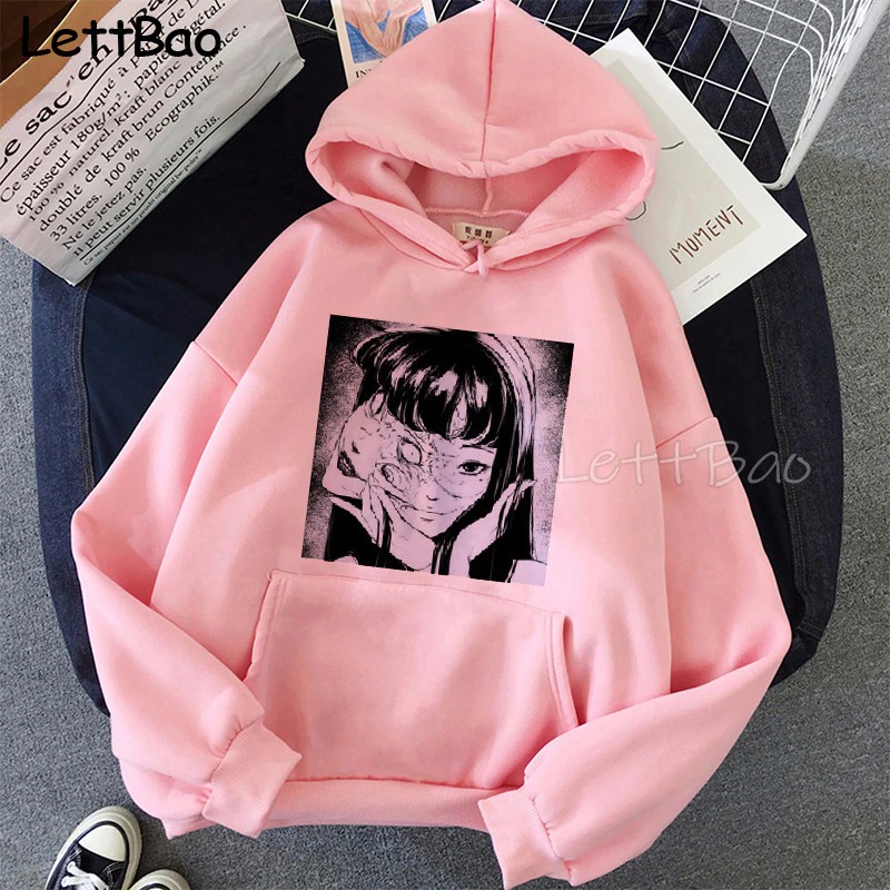 pink hoody men