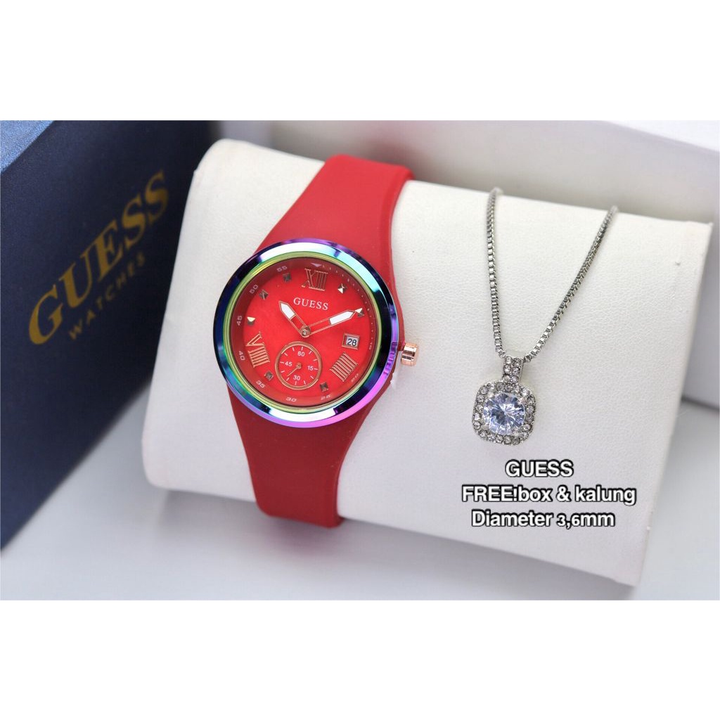 JAM TANGAN MURAH WANITA CEWEK FREE KALUNG JH2