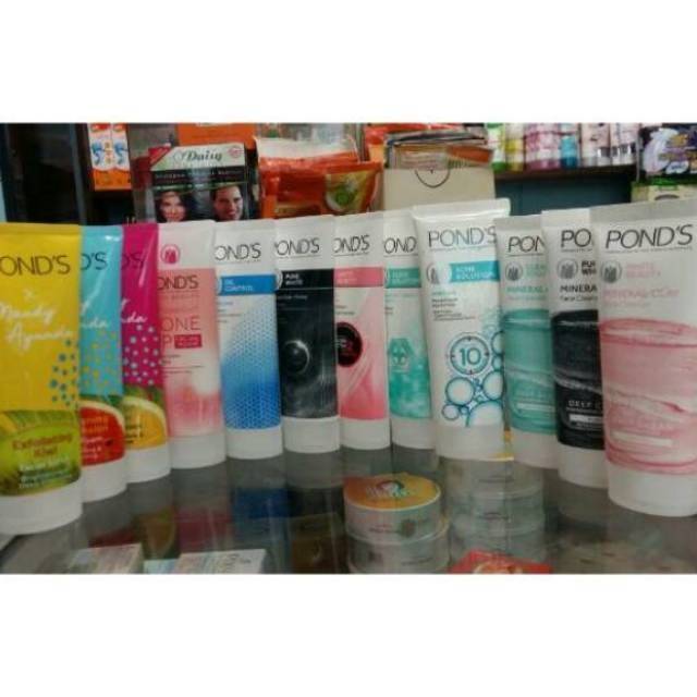 Ponds Facial Foam 100gr Sabun Pembersih Wajah ORIGINAL-BPOM