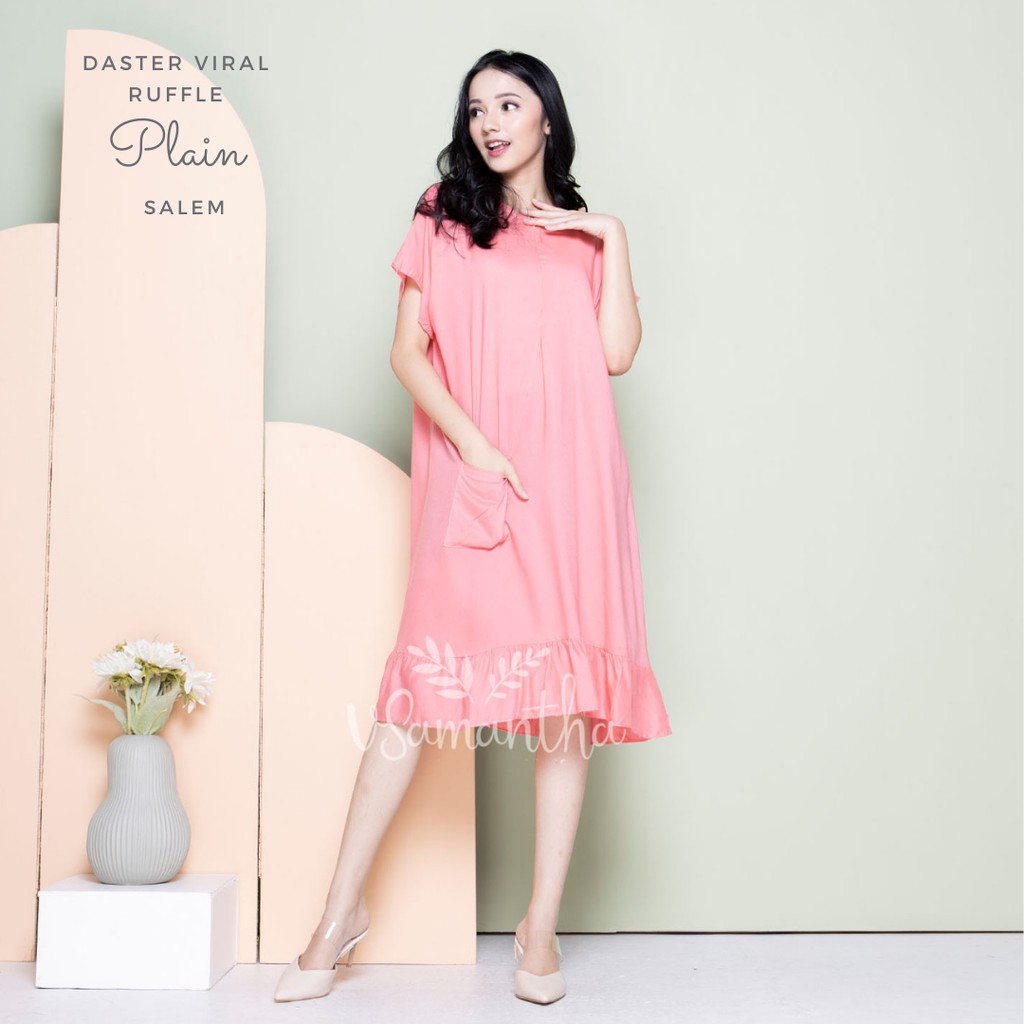 Daster Viral Ruffle Series ( Rayon Premium )