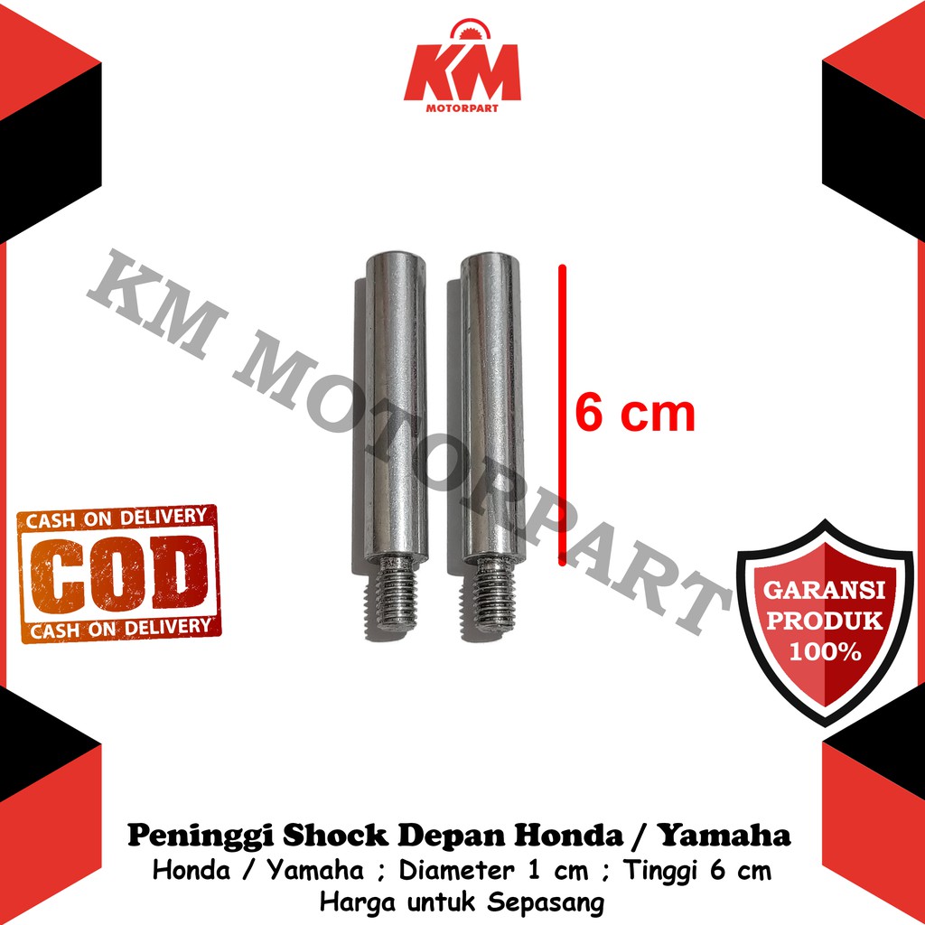 Peninggi Shock Depan Motor Matic dan Bebek Sulingan Depan Honda dan Y