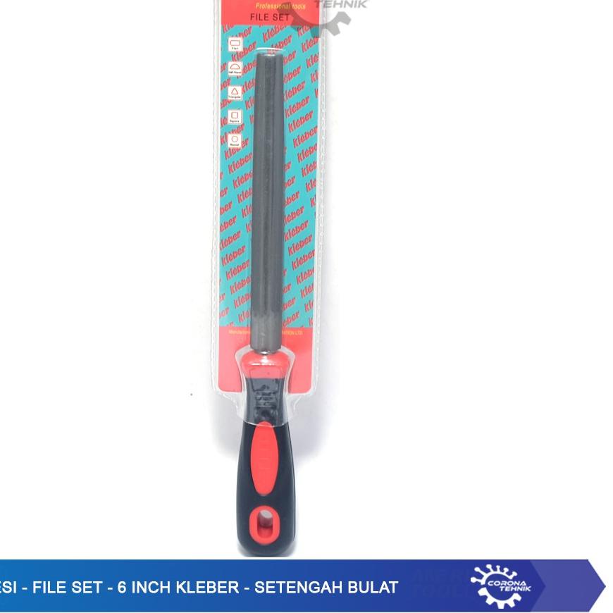 

Berkualitas! Kikir Besi - File Set - 6 Inch Kleber - Setengan Bulat - LYK 100-256