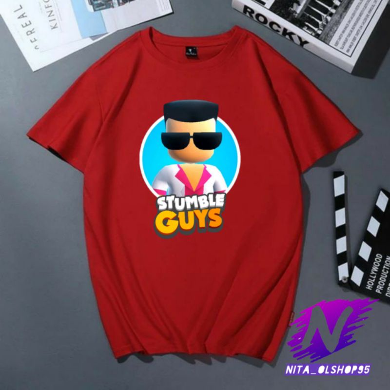 KAOS STUMBLE GUYS ANAk baju kaos anak stumble