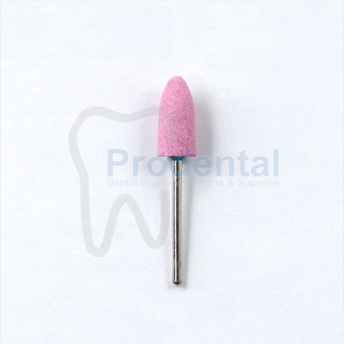 Dental Stone Pink / Pink Bur Stone Merah Muda Mata Bur Poles Gigi (Pink D)