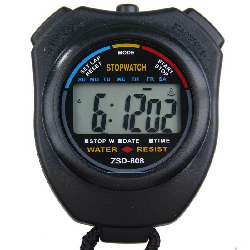 Stopwatch Profesional LCD With Strap TaffSport - ZSD-808