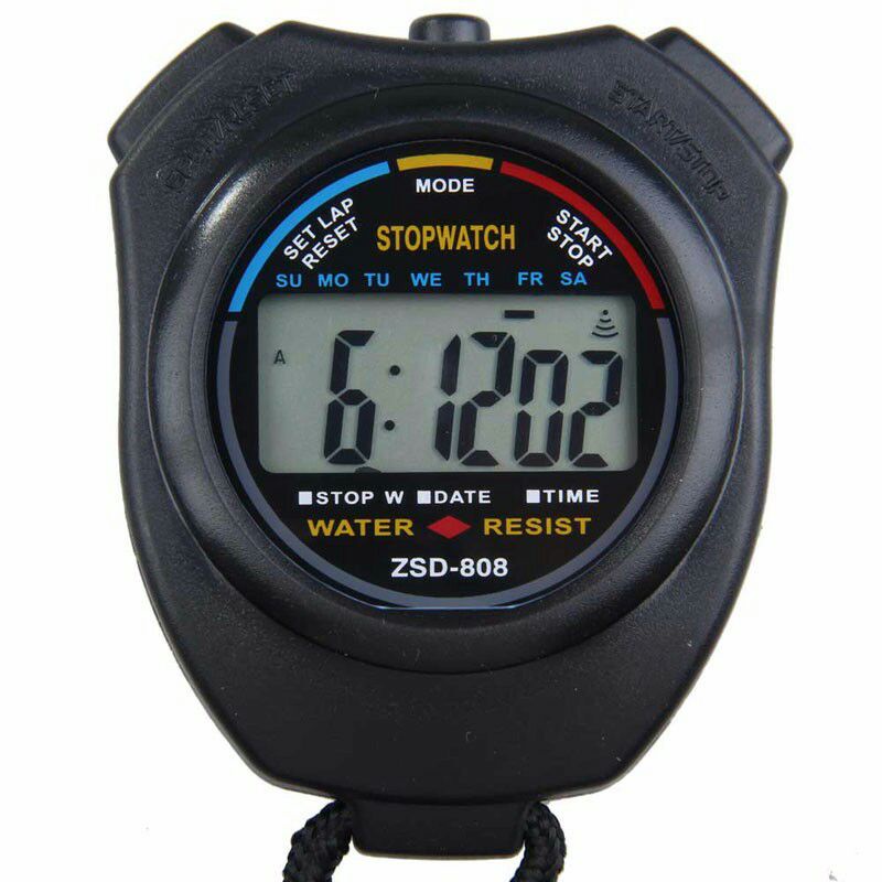 Stopwatch Profesional LCD With Strap TaffSport - ZSD-808