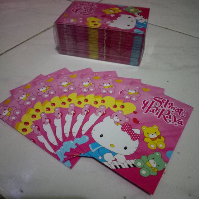 

Amplop lebaran hello kitty