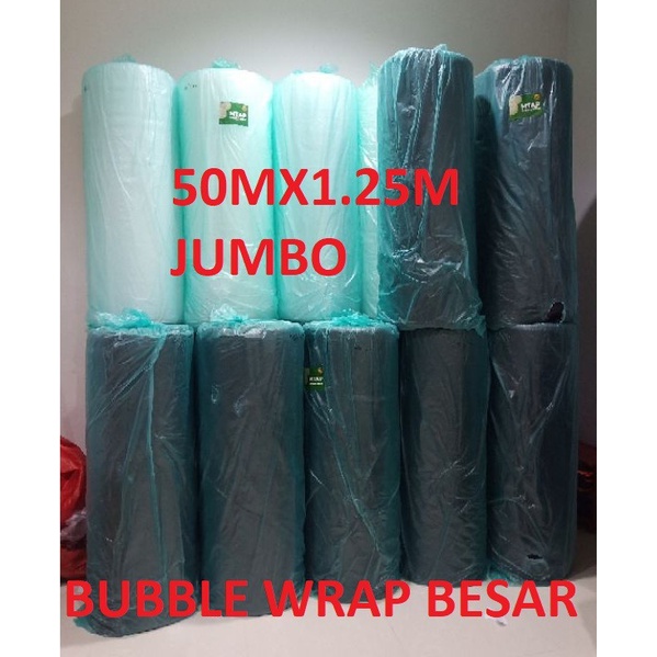 

bubble wrap MTAP 50m x 1,25m 1 gulung besar pembungkus kemasan produk bubblewrap