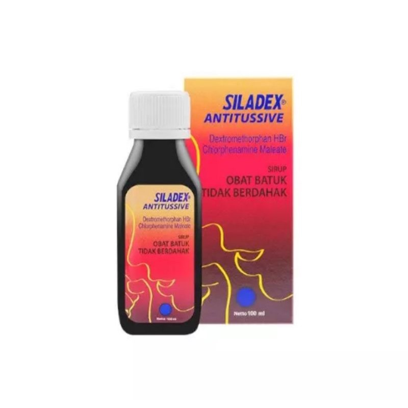BATUK TIDAK BERDAHAK SILADEX ANTITUSSIVE 100 ML