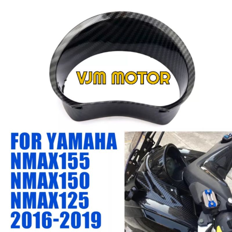 cover speedometer nmax old warna carbon tahun 2016-2019 Nmax old motif carbon